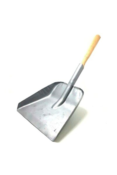 Genel Markalar Büyük Boy Ahşap Saplı Metal Kürek , Çöp Ve Kömür Küregi 1 Adet