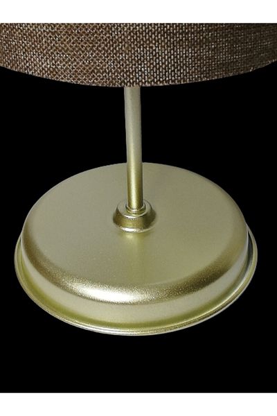 TEKAY AYDINLATMA Gold Leg Light Coffee Head Lampshade Conical Head E 27 Lampholder
