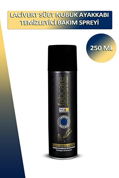Dopar Bağcık Fabcare Lacivert Süet Ve Nubuk Ayakkabı Temizleyici Bakım Sprey Boyası 250 ml Set