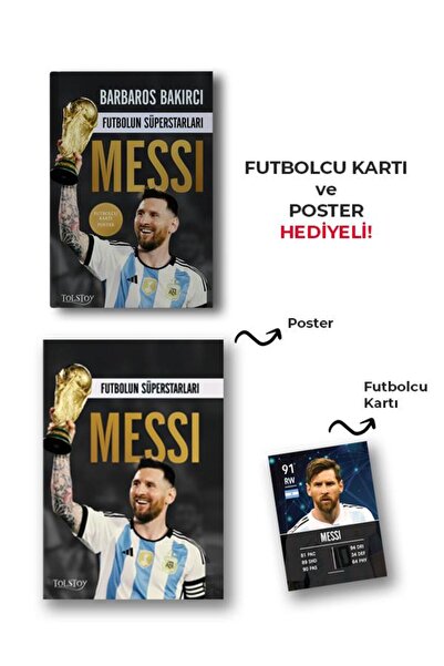 Tolstoy Yayıncılık FUTBOLUN SÜPERSTARLARI : MESSİ