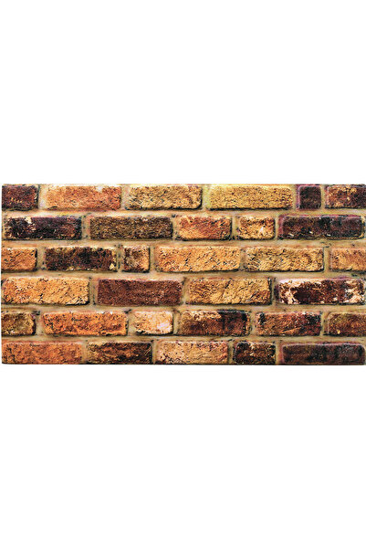 Pandekor 5 Adet (2,5M2) X Tuğla Desenli 3 Boyutlu Renkli Strafor Köpük Duvar Kaplama Paneli (BR-510)