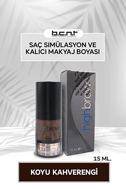 b.c.n.t. Saç Simülasyon Ve Kalıcı Makyaj Boyası 15 Ml Koyu Kahve