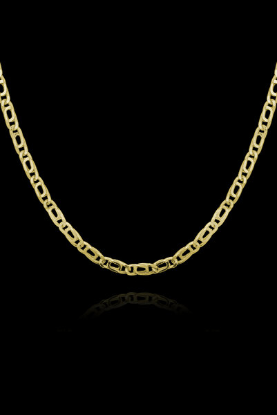 Takıdepo Kuşgözü Model Gümüş Zincir Altın Kaplama 1,95 Mm Genişlik