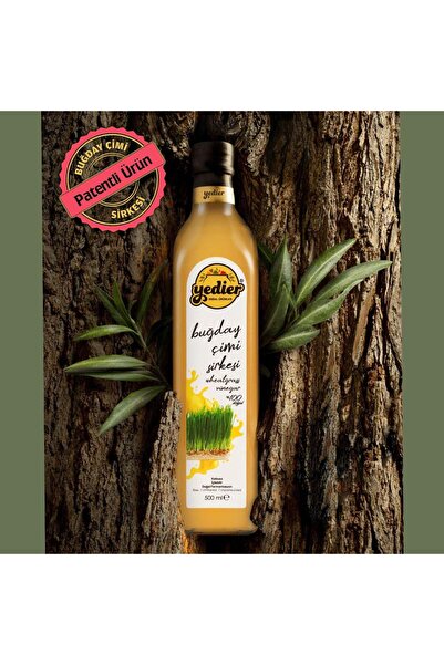Yedier Buğday Çimi Sirkesi 500 ml