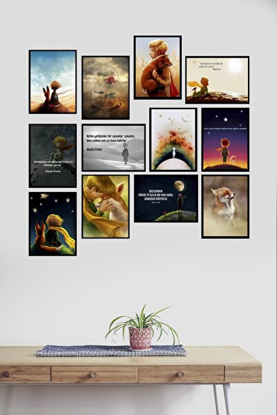 Optimum Design Micul Prinț Tablou MDF din 12 Piese