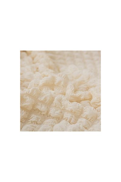 HEYTGAH Bürümcük Bedspread, Double Washable Coverlet, Skirt, Flexible160x200 Cream