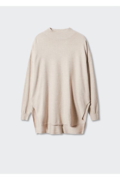 MANGO Woman Yanları Yırtmaçlı Kazak