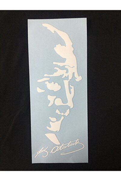 otopaspascım ملصق توقيع وجه كمال أتاتورك - ملصق توقيع كمال أتاتورك