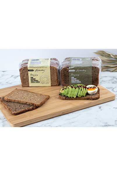 Kersendüz %100 Siyez Ekşi Mayalı Ekmekler 2'li Seçim 2x500gr (CEVİZLİ-TAHILLI)