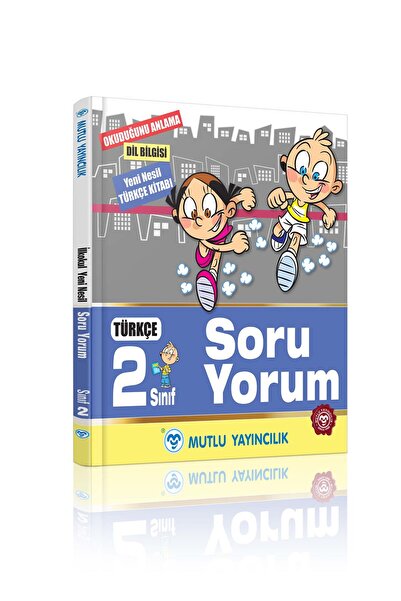 Mutlu Yayıncılık Mutlu 2. Sınıf Türkçe Soru Yorum Soru Bankası Mutlu Yayınları