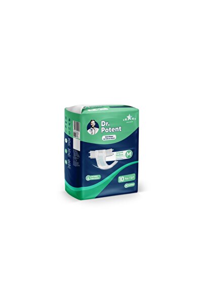 DR POTENT Dr.Potent Medium (M) Size Medium Size Patient Diapers with Waistban...