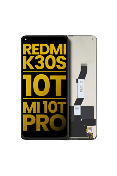 Genos Xiaomi Mi 10T Pro Lcd Ekran Dokunmatik Siyah Çıtasız Orijinal