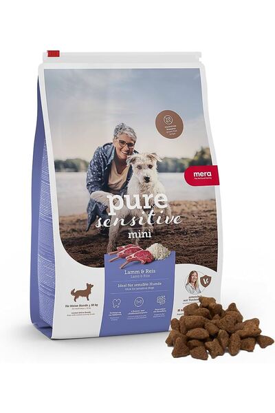 Mera The Petfood Family Mera Pure Sensitive Mini Adult Kuzulu Küçük Irk Köpek...