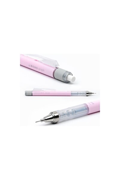 Tombow قلم متعدد الاستخدامات أحادي اللون باستيل 0.5 مم مع نفطة باللون الوردي