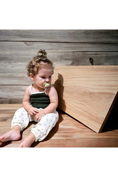 BEBEĞİME ÇORAP Βιολογικό βρεφικό/παιδικό παντελόνι μουσελίνας με ελαστικά πόδια