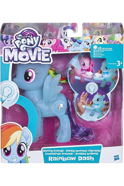 MY LITTLE PONY لعبة الفرخ ماي ليتل بوني جلينج فريندز قوس قزح داش الشكل C1819