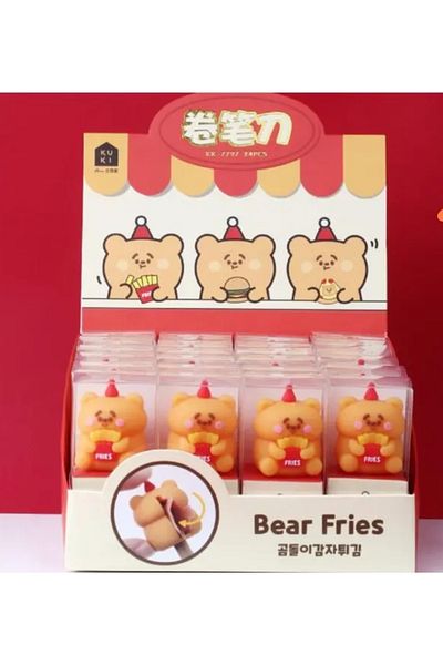 YEŞİLDESİGN Bear Friends Pencil Sharpener