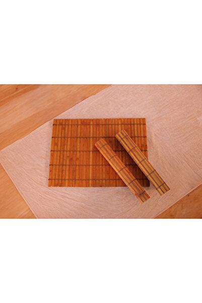 Akkoyunlu home 6-Piece Bamboo Wicker Placemat