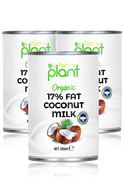 Güzel Ada Gıda Organik Hindistan Cevizi Sütü 3x400 ml