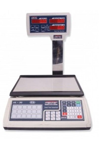 Tess MEHTER LED Göstergeli Market Terazisi