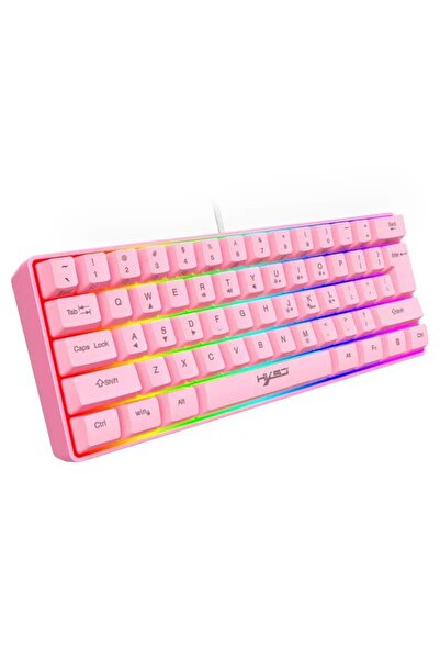 fortrek T60 Beyaz Blue Switch Rgb Gaming Oyuncu Klavyesi Mekanik 62 Tuş 18 Ay...