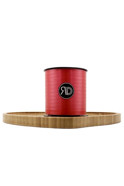 reprodesign Matte Raffia Rope Red Colored 1 Roll