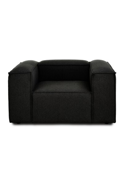 ERİZA Relax Soft Berjer (SİYAH) Keten 900