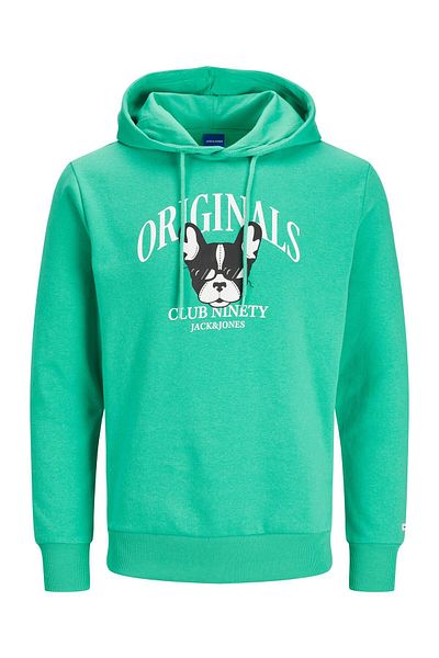 Jack & Jones Φούτερ Jack Jones Beware Sweat Hood Fst Erkek Yeşil 12244219-21