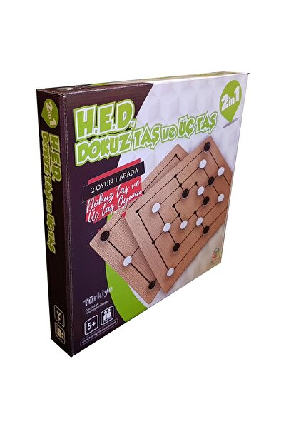 Genel Markalar Dokuz Taş & Üç Taş 2 Oyun Birden