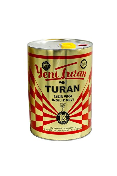 Yeni Turan İngiliz Nevi Bezir Yağı - 5 lt