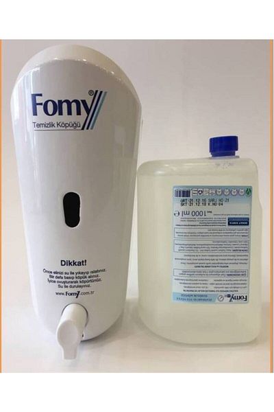 Fomy 1000 ml Standard Foam Soap +1000 ml Dispenser