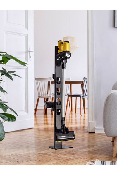 STARK Anthracite Karcher Compatible Vertical Vacuum Cleaner Stand