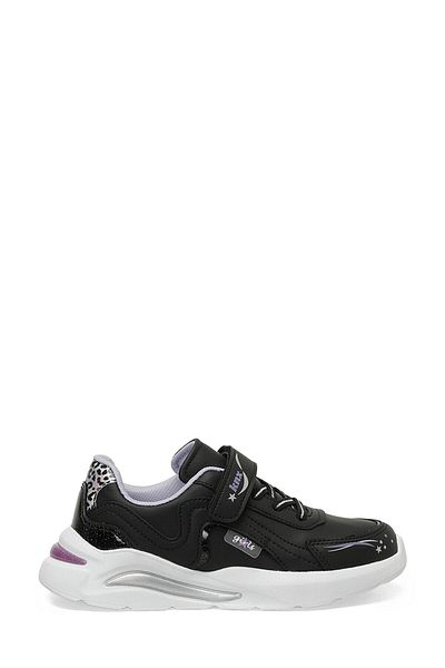 Kinetix JOSIE PU 3PR Black Girls' Sports Shoes