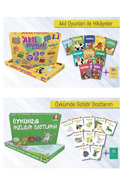 Öykü Yayıncılık Akıl Oyunları Hikayeler & Öykümde Gizlidir Dostlarım