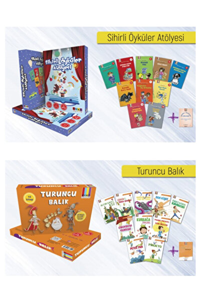 Öykü Yayıncılık Sihirli Öyküler Atölyesi & Turuncu Balık Serisi