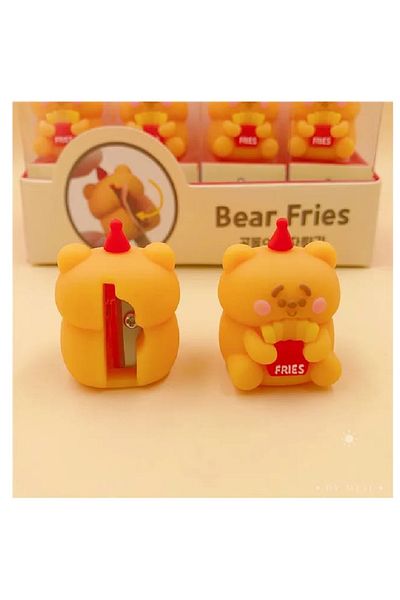 YEŞİLDESİGN Bear Friends Pencil Sharpener