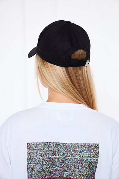 disponible 100% Cotton Pigment Black Unisex Dispensible Baseball Cap