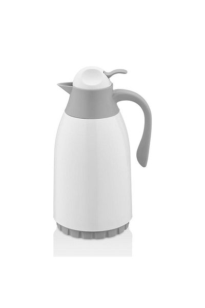 CVS DN3519 غطاء فراغ إبريق أبيض ترمس 1.3 لتر