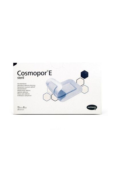 Hartmann Cosmopor E - Padded Wound Cover 15x8 Cm Box of 25