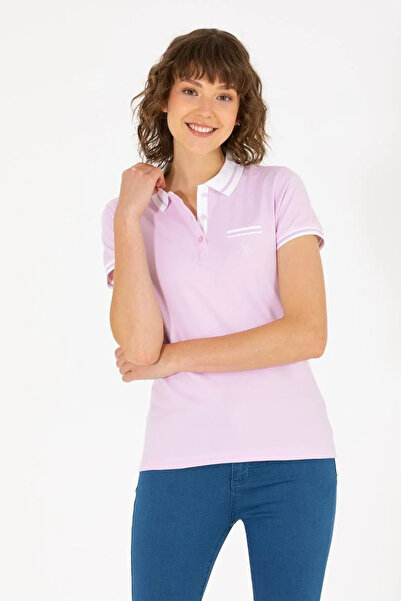 U.S. Polo Assn. تي شيرت ماغنوليا بياقة بولو