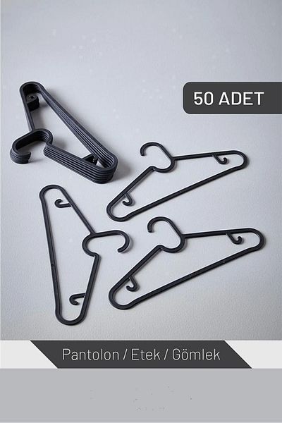 Mutfak Köşesi Clothes Hangers, 50 Pieces