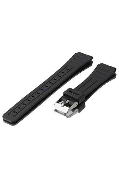 onlinekordon Casio F-91, F-94, F-105 Saat Uyumlu Siyah Renk Silikon Saat Kord...