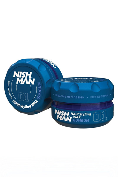 NISHMAN 01 Saç Şekillendirici Ultra Sert Parlak Wax 150 Ml