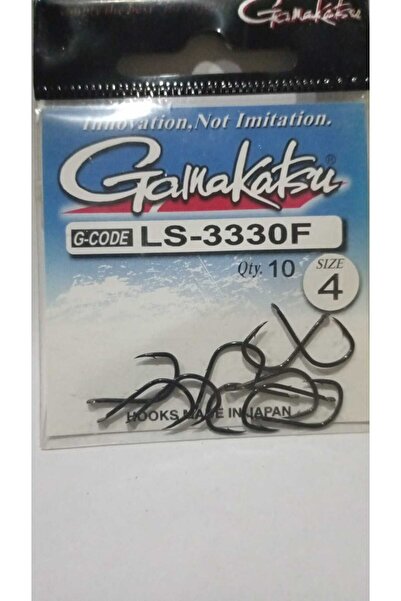 Gamakatsu D. GAMAKATSU LS-3330F Siyah Olta İğnesi