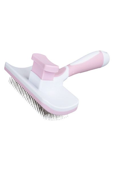 Pet Grooming Switched Wire End Brush Small Pink