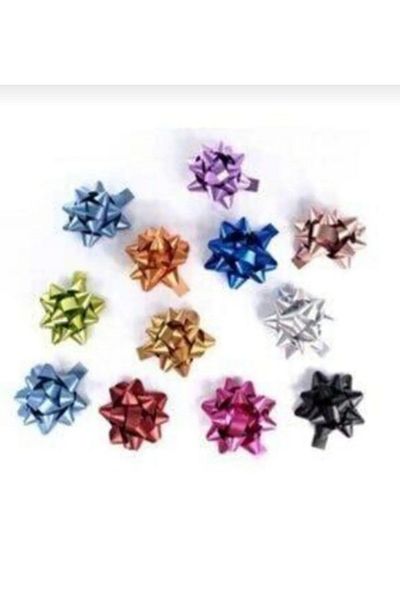 demontecraft Bow gift wrap ornament 20pcs mixed colors