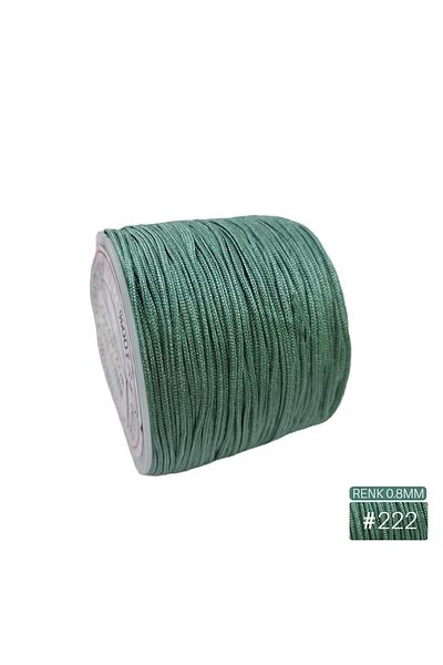 Getshop Alışveriş Pazarı Κολιέ Σχοινί Βραχιόλι Σχοινί Αλεξίπτωτο Σχοινί 50 μέτρα 0,8 χιλιοστά Ποικιλία χρωμάτων