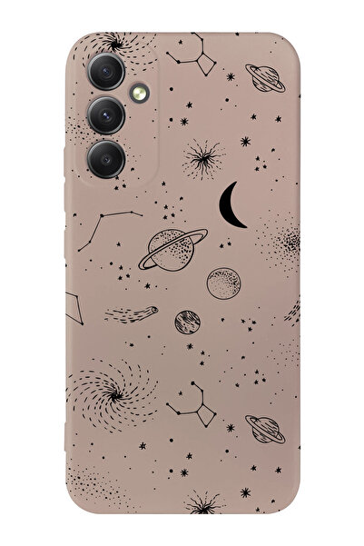 shoptocase Galaxy A54 5g Uyumlu Güneş Sistemi Tasarımlı Telefon Kılıfı