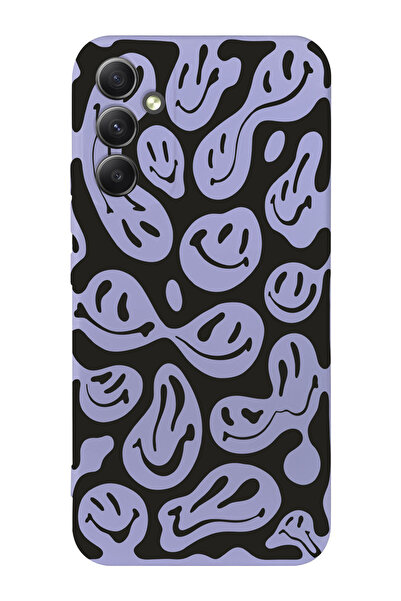 shoptocase حافظة هاتف بتصميم وجوه مبتسمة متوافقة مع هاتف Galaxy A34 5g