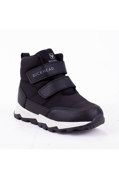 BUCKHEAD 4183 Black Snowshell Orthopedic Daily Boy's Boots